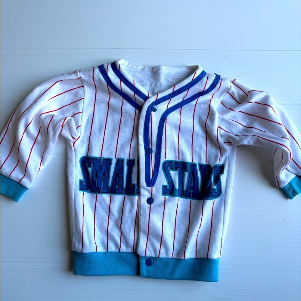 Vintage Baby Pop Baseball Vest 12 Months